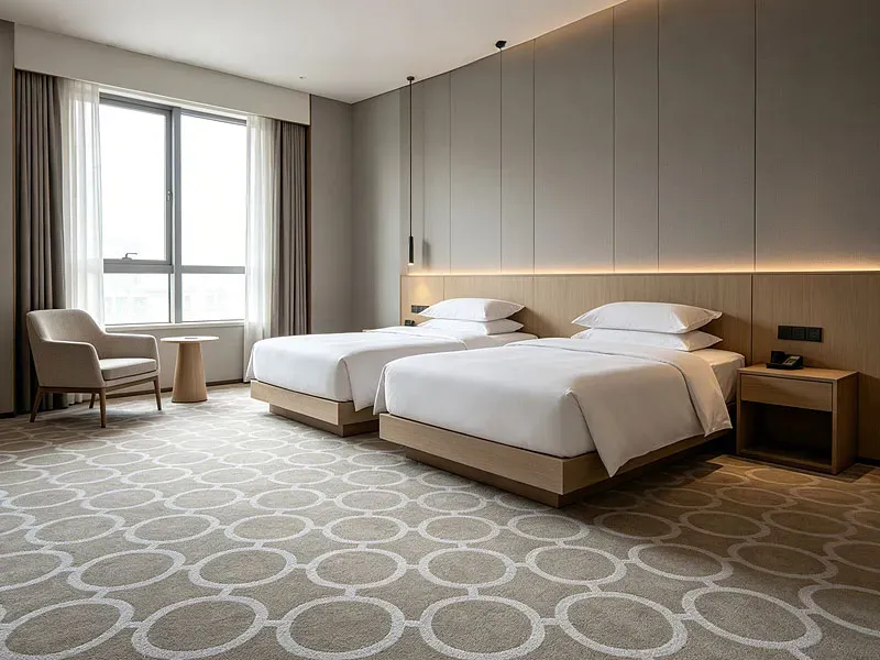 Luxury Penthouse Corridor Tufted Carpet