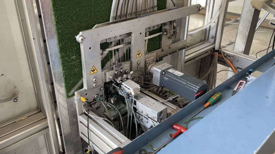 custom carpet sampling to bulk production process flow