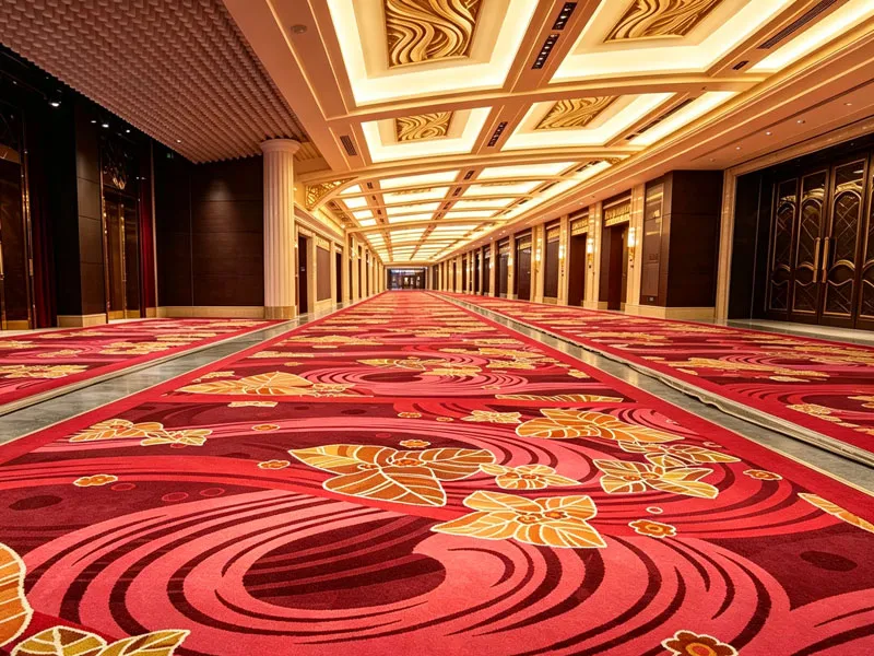 Custom Axminster Carpet for Macau Entertainment Venues