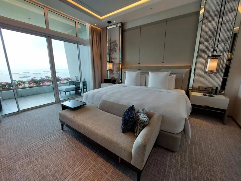 Luxury Axminster with Over Tufted Carpet Project for Singapore Marina 5-Star Hotel