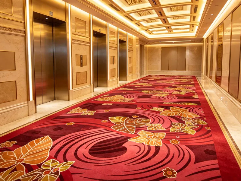 Custom Axminster Carpet for Macau Entertainment Venues